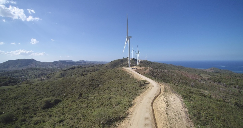 Parque eólico de Guanillo (República Dominicana), supervisado por Greenwork